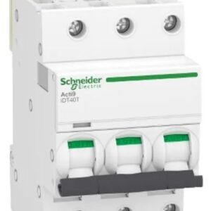 Disjoncteur miniature Acti9 Acti9 iDT40N, 6A Schneider Electric 3+N pôles Type C 400V c.a., pouvoir de coupure 6000 A