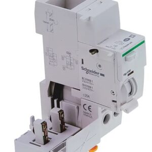 Dispositif à courant résiduel Schneider Electric, 2 pôles, Type c.a., 25A a.c., 30 mA Acti9 Acti9 iC60 RoHS, EU, REACH,