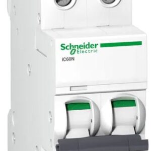 Disjoncteur miniature Acti9 A9F0, 2A Schneider Electric 2 pôles Type C 440V c.a. 125 V c.c., pouvoir de coupure 50 kA