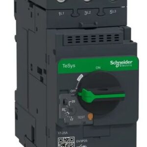 Disjoncteur thermique Schneider Electric, 25A, 3 pôles TeSyS GV TeSys Direct