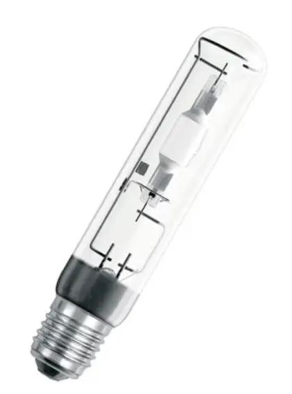 Lampes aux halogénures métalliques Radium 400 W Clair, Tube, culot E40 Allumeur interne, 40000 lm