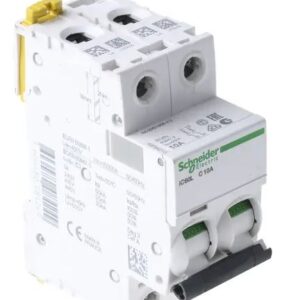 Disjoncteur miniature Acti9 iC60L, 10A Schneider Electric 2 pôles Type C 100V, 12 V, 130 V, 220 V, 240 V, 380 V, 400 V,