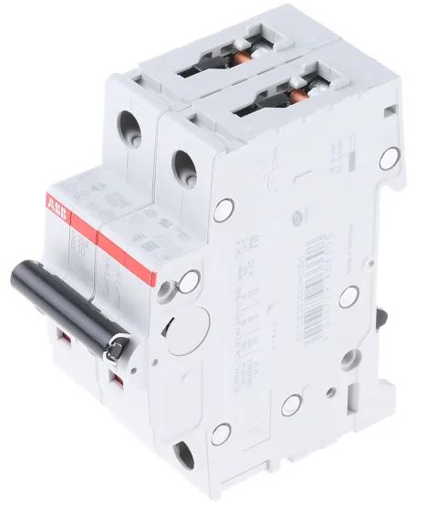 Disjoncteur miniature System Pro M Compact S200, 10A ABB 2 pôles Type B 400V c.a., pouvoir de coupure 6 kA