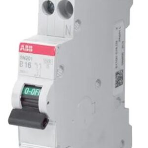 Disjoncteur miniature SN201 SN201, 20A ABB 1 pôles Type D 230V c.a., pouvoir de coupure 6 kA