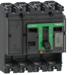 Disjoncteur à boîtier moulé ComPact NSX ComPacT NSX160F Schneider Electric 4 pôles, 160A, pouvoir de coupure 36 kA