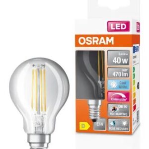 Ampoule LED LEDVANCE, 3.4 W, 470 lm Dimmable E14 220V, 240 V (40 W), format Poire, Neutre, 4000k LED Superstar Plus
