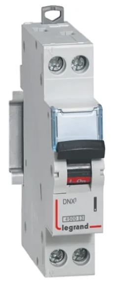 Disjoncteur miniature DX DNX3, 20A Legrand 1 pôles Type C 250V c.a. 12 V c.c., pouvoir de coupure 6 kA