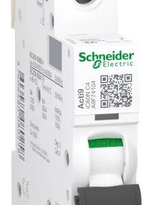 Disjoncteur miniature Acti9 IC60N, 4A Schneider Electric 1 pôles Type C 240V c.a. 72 V c.c., pouvoir de coupure 10 kA