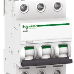 Disjoncteur miniature Acti9 Acti9 iC60, 10A Schneider Electric 3 pôles Type D 100V, 12 V, 130 V, 220 V, 240 V, 380 V,