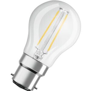 Ampoule LED LEDVANCE B22d, Blanc chaud LED Retrofit CLASSIC, format Mini-bille