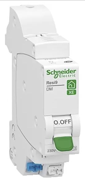 Disjoncteur miniature Resi9 Resi9 XE DM, 20A Schneider Electric 1 pôles Type C 230V c.a., pouvoir de coupure 3 kA