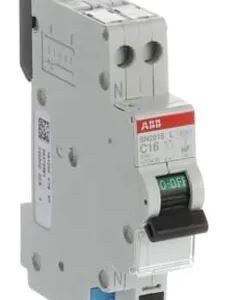 Disjoncteur miniature SN201 SN201, 16A ABB 1 pôles Type C 230V c.a., pouvoir de coupure 4.5 kA
