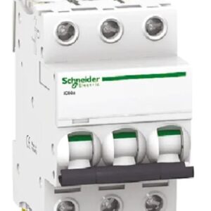 Disjoncteur miniature Acti9 Acti9 iC60, 1A Schneider Electric 3 pôles Type C 440V c.a. 180 V c.c., pouvoir de coupure 10