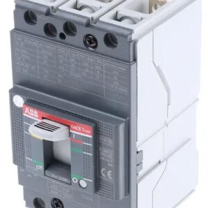 Disjoncteur à boîtier moulé Tmax XT XT1N ABB 3 pôles, 100A, pouvoir de coupure 36 kA Rail DIN
