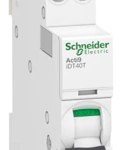 Disjoncteur miniature Acti9 Acti9 iDT40T, 10A Schneider Electric 1 pôles Type C, pouvoir de coupure 4.5 kA