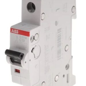 Disjoncteur miniature System Pro M Compact System Pro M Compact, 32A ABB 1 pôles Type C 253V c.a. 72 V c.c., pouvoir de