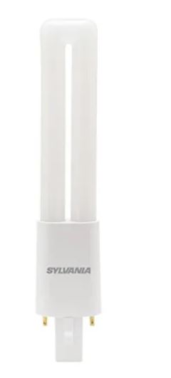 Ampoule LED Sylvania, 4.5 W, 500 lm G23 240V (9 W), format Forme en U, Neutre, 4000k ToLEDo Lynx S