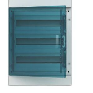 Tableau électrique ABB 24, en Plastique, 125A, EN60439-3, IEC60670 IP65 MISTRAL65, série MISTRAL65