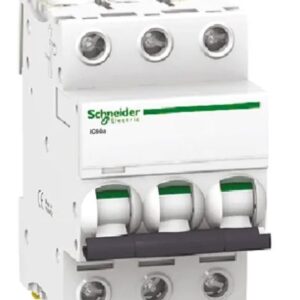 Disjoncteur miniature Acti9 Acti9 iC60, 4A Schneider Electric 3 pôles Type C 440V c.a. 180 V c.c., pouvoir de coupure 10