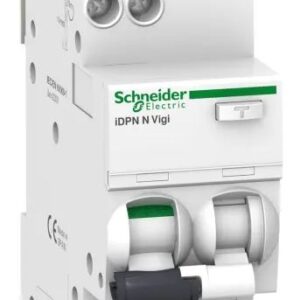 Disjoncteur différentiel magnéto-thermique Schneider Electric 1 pôles 10A, sensibilité 30 mA Type B Acti9