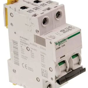Disjoncteur miniature Acti9 Acti9 iC60, 4A Schneider Electric 2 pôles Type D 100V, 12 V, 130 V, 220 V, 240 V, 380 V, 400