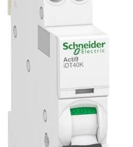 Disjoncteur miniature Acti9 Acti9 iDT40K, 6A Schneider Electric 1 pôles Type C 230V c.a., pouvoir de coupure 4500 A