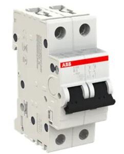 Disjoncteur miniature System Pro M Compact S200, 6A ABB 2 pôles Type B 400V c.a., pouvoir de coupure 6 kA