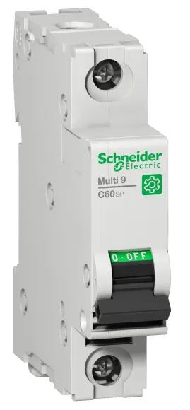 Disjoncteur miniature Multi9 C60SP, 4A Schneider Electric 1 pôles Type C 60 V c.c., pouvoir de coupure 10 kA