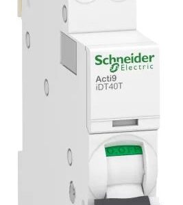 Disjoncteur miniature Acti9 Acti9 iDT40T, 16A Schneider Electric 1 pôles Type C, pouvoir de coupure 4.5 kA