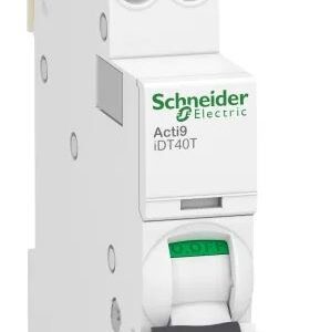 Disjoncteur miniature Acti9 Acti9 iDT40T, 16A Schneider Electric 1 pôles Type C, pouvoir de coupure 4.5 kA