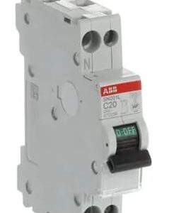 Disjoncteur miniature SN201 SN201, 20A ABB 1 pôles Type C 230V c.a., pouvoir de coupure 4.5 kA