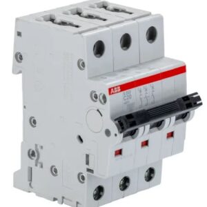 Disjoncteur miniature System Pro M Compact S200, 20A ABB 3 pôles Type C 400V c.a., pouvoir de coupure 6 kA