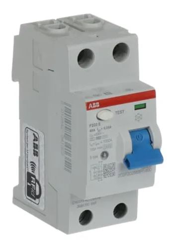 Interrupteur Différentiel ABB, 2 pôles, Type B, 40A, 30 mA F200 IEC/EN 61008