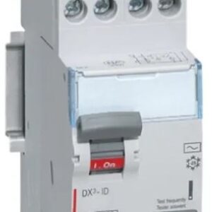 Interrupteur Différentiel Legrand, 1 pôles, Type A, 25A, 30 mA DX DX3 EN/IEC 60 529 (IP), IEC 62423 (F type), IEC