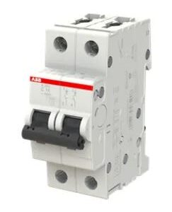 Disjoncteur miniature System Pro M Compact S200, 16A ABB 2 pôles Type C 400V c.a., pouvoir de coupure 6 kA