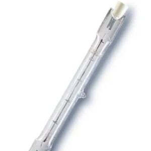 Ampoule halogène Radium RJL-TS 400 W Clair R7S, Triangulaire, 42V 118 mm, 12 mm