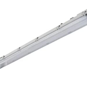 Réglette, 1.28 m, 26.6 W, Sylvania Double, LED, 1, 240V, IP65