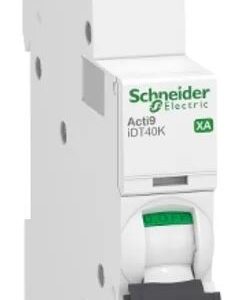 Disjoncteur miniature Acti9 Acti9 iDT40K XA, 16A Schneider Electric 1 pôles Type C 230V c.a., pouvoir de coupure 4500 A
