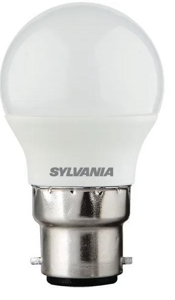 Ampoule LED Sylvania, 6.5 W, 380 lm B22 (60 W), format Sphérique, Blanc, 2700k