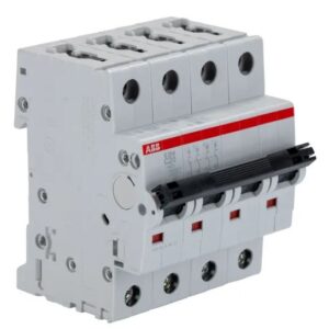 Disjoncteur miniature System Pro M Compact S200, 20A ABB 4 pôles Type C 400V c.a., pouvoir de coupure 6 kA