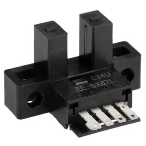 Capteur photoélectrique Omron Réflexion directe Infrarouge, Fourche Bornier pour circuit imprimé NPN Non