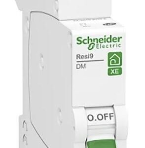 Disjoncteur miniature Resi9 Resi9 XE DM, 32A Schneider Electric 1 pôles Type C 230V c.a., pouvoir de coupure 3 kA