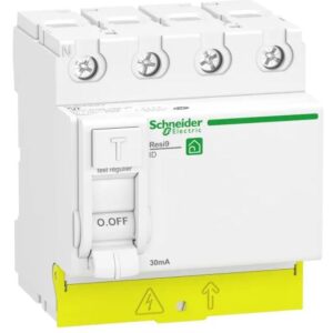 Interrupteur Différentiel Schneider Electric, 3 pôles, Type A, 40A Type A, 30 mA Resi9 Resi9 EN/IEC 61008