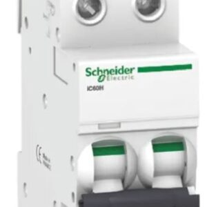 Disjoncteur miniature Acti9 iC60H, 10A Schneider Electric 2 pôles Type C 100V, 12 V, 130 V, 220 V, 240 V, 380 V, 400 V,