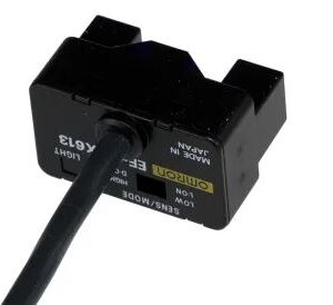 Capteur photoélectrique Omron Réflexion directe Câble de 1 m NPN Non