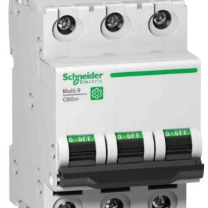 Disjoncteur miniature Multi9 Multi9, 40A Schneider Electric 3 pôles Type C, pouvoir de coupure 20 kA