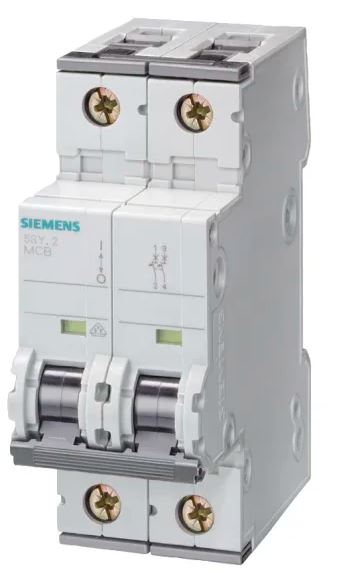 Disjoncteur miniature SENTRON 5SY4, 6A Siemens 1 pôles Type D 230V c.a. 60 V c.c., pouvoir de coupure 10 kA