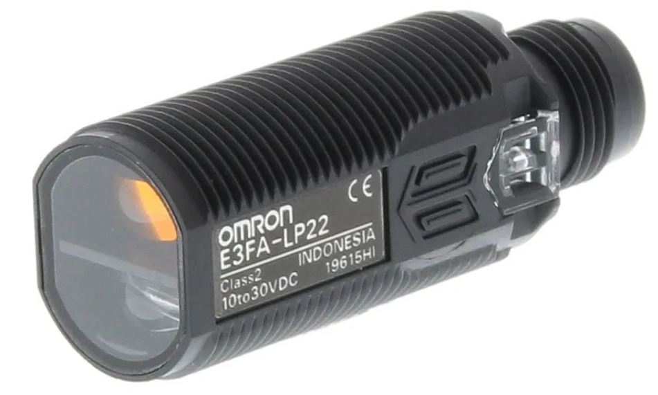 Capteur photoélectrique Omron Suppression de l'arrière plan Led infrarouge, Cylindrique PnP Non