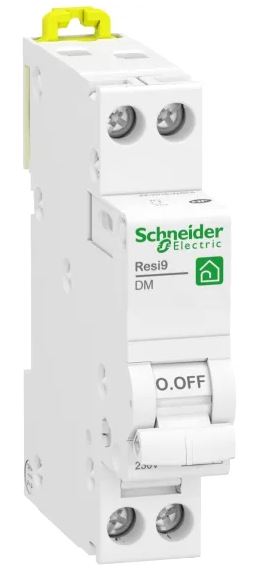 Disjoncteur miniature Resi9 Resi9 XP DM, 25A Schneider Electric 1 pôles Type D 230V c.a., pouvoir de coupure 3000 A