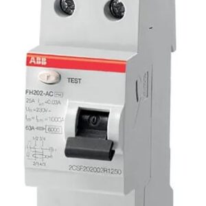 Interrupteur Différentiel ABB, 2 pôles, Type c.a., 40A a.c., 30 mA FH200 FH200 RoHS